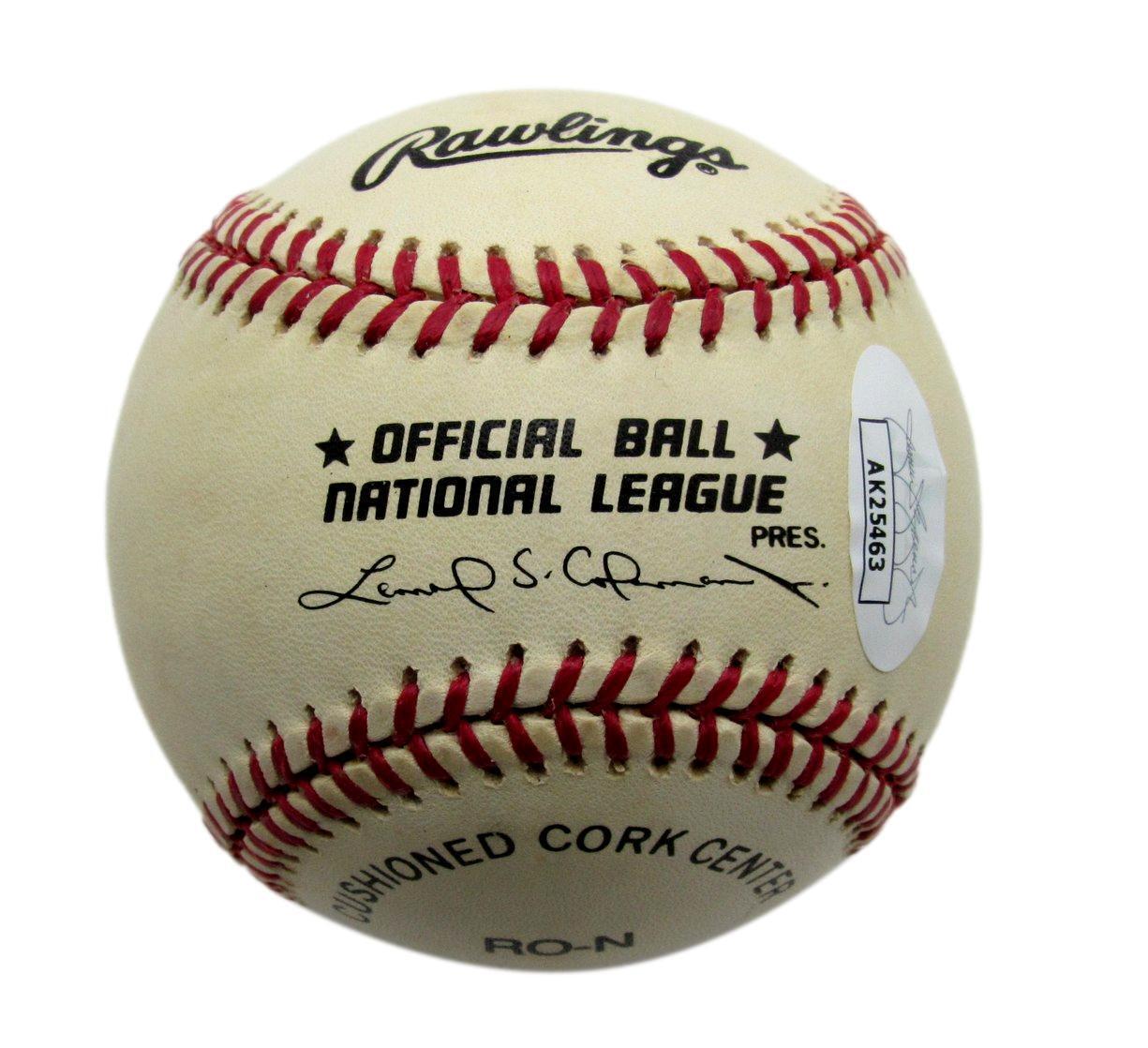 Phil Niekro HOF Autographed ONL Baseball Atlanta Braves JSA 180600