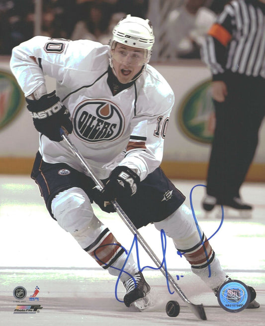 Shawn Horcoff Edmonton Oilers Signed/Autographed 8x10 Photo 152654