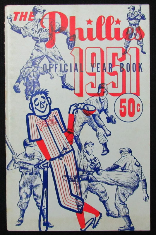 1951 The Phillies Official Year Book 188806