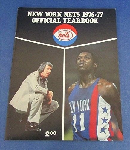 1976-77 New York Nets Official Yearbook Robert Hawkins 123858