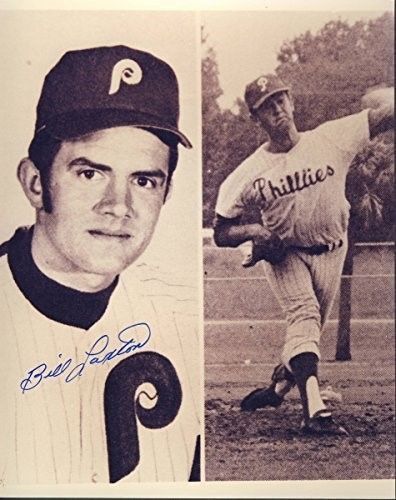 Bill Laxton Phillies Autographed/Signed 8x10 Photo 123262