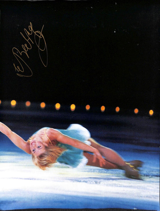 Elana Bechke 1992 Olympic Silver Medalist Signed 8x10 Photo 180288