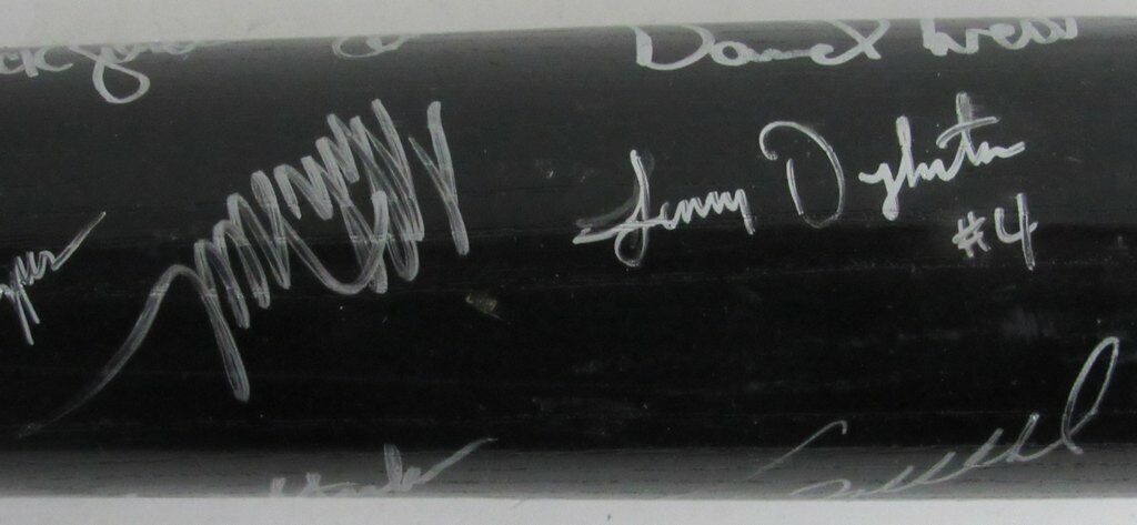 1993 Phillies Team Signed Louisville Slugger Bat (by 28 players) Beckett 141919