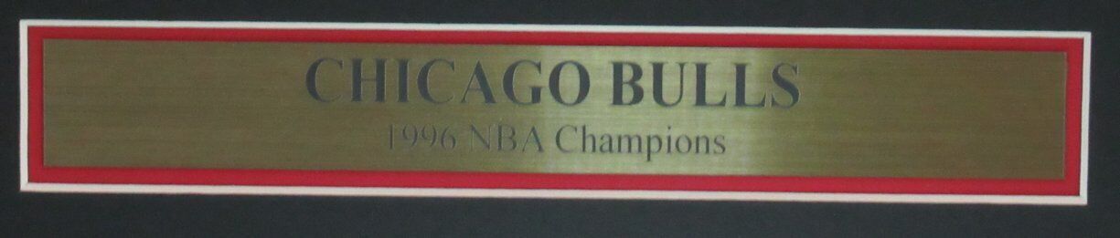 1996 Chicago Tribune Newspaper Michael Jordan Bulls NBA Champs Framed 166177