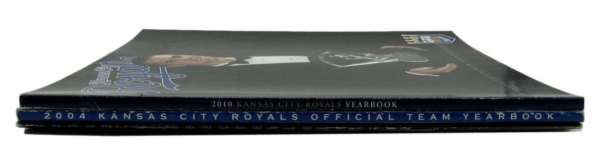 Lot of 7 Kansas City Royals Official Yearbooks 85, 86, 88, 91, 95, 04, 10 160878