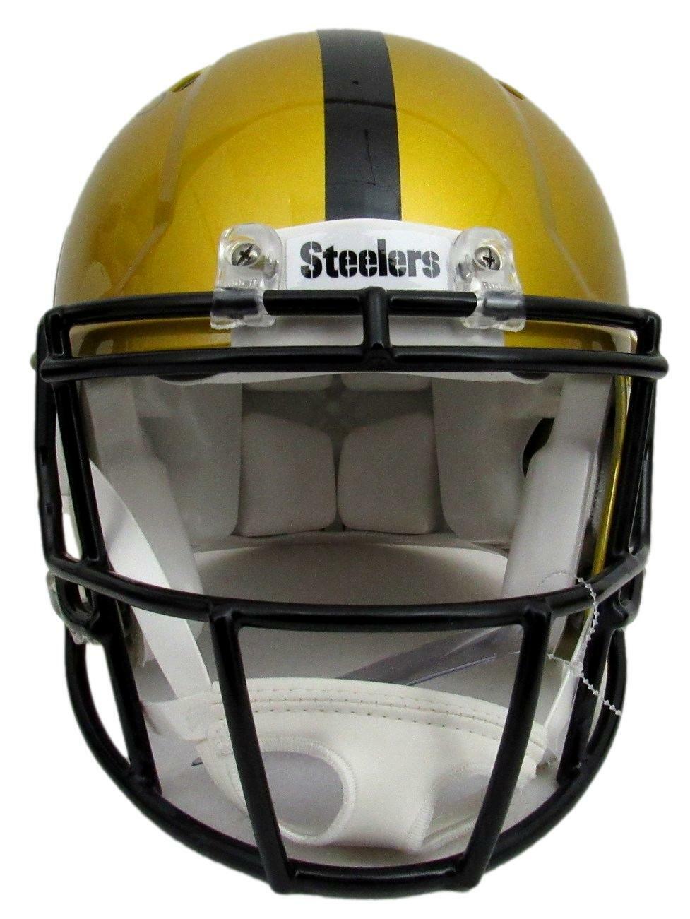 Jack Lambert HOF Signed Steelers Full Size Flash Authentic Helmet JSA 164404