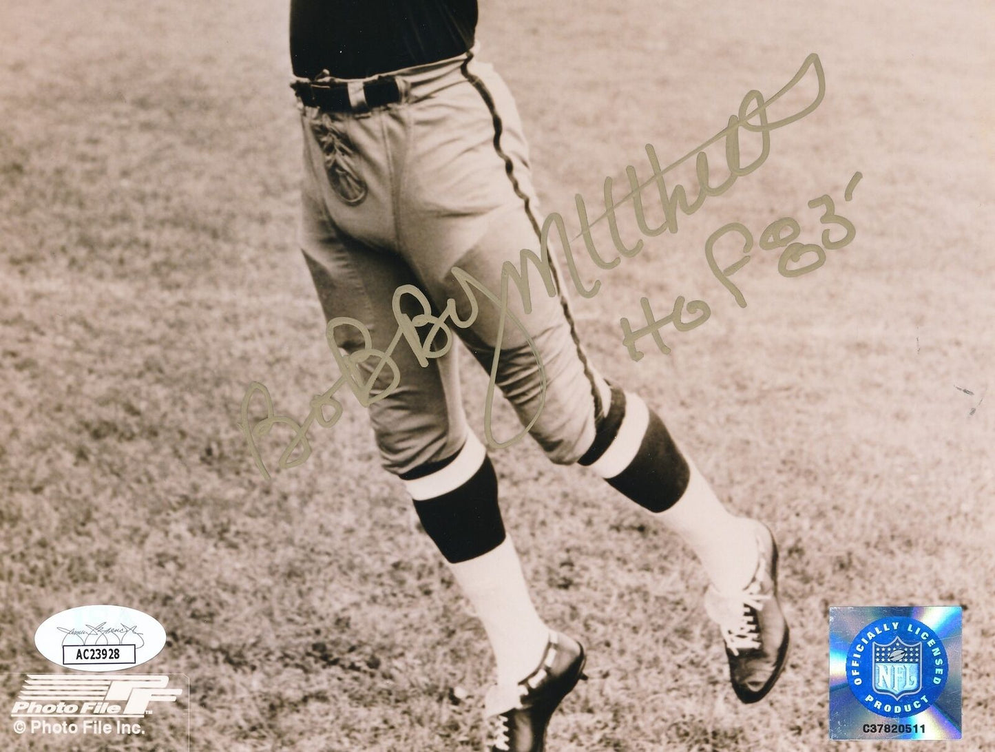 Bobby Mitchell HOF Autographed 8x10 Photo Washington Redskins JSA