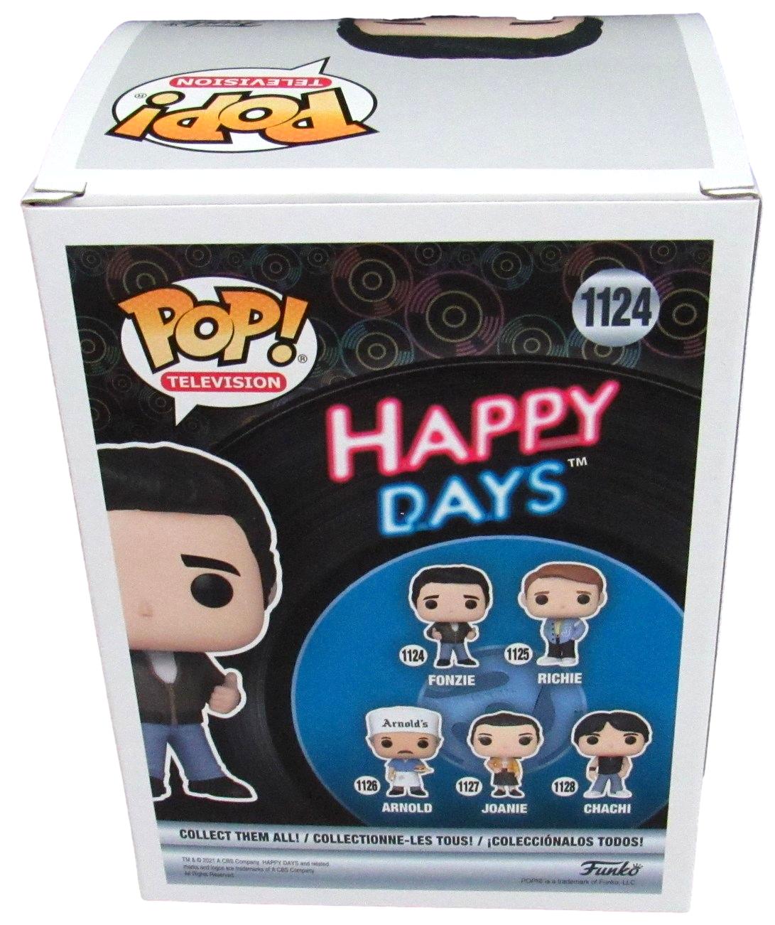 Henry Winkler "Fonzie - Happy Days" Signed Funko Pop! #1124 Figurine JSA 165408