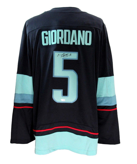 Mark Giordano Autographed Fanatics Hockey Jersey Seattle Kraken Fanatics 183697