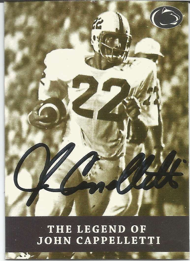 John Cappelletti Signed/Autographed 2006 Penn State TKLegacy Card #JC1 151189