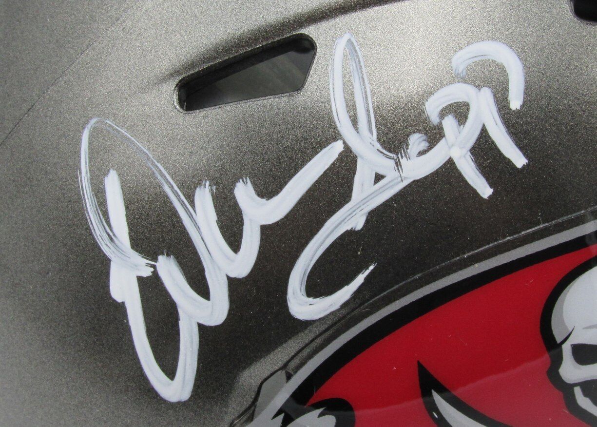 Warren Sapp HOF Autographed Speed Mini Football Helmet Buccaneers PROVA