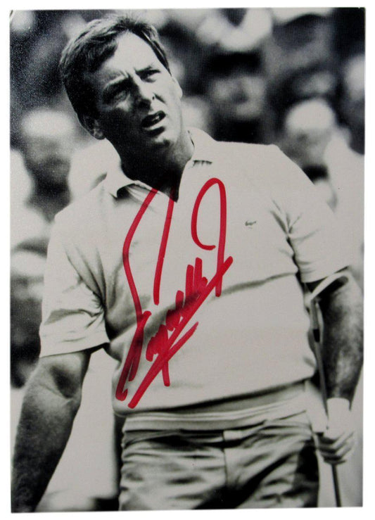 Fuzzy Zoeller 1979 Masters Champion Autographed 3x5 B/W Photo