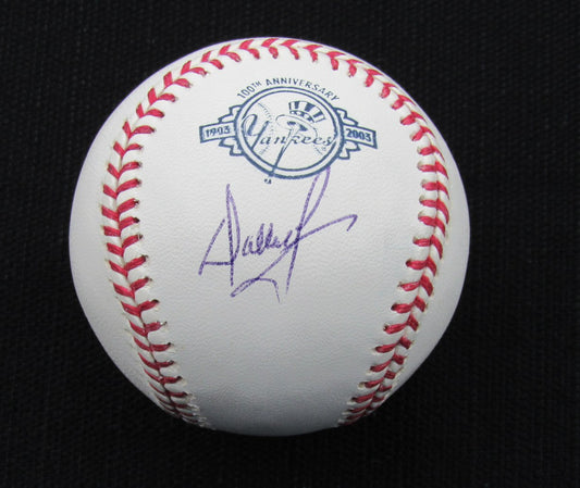 Dallas Green Signed/Auto Yankees 100th OML Baseball JSA 186667