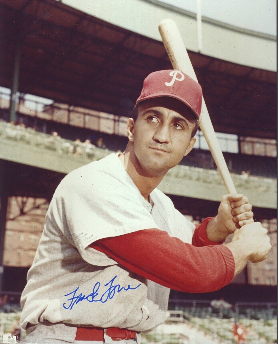 Frank Torre Philadelphia Phillies Signed/Autographed 8x10 Photo 123368