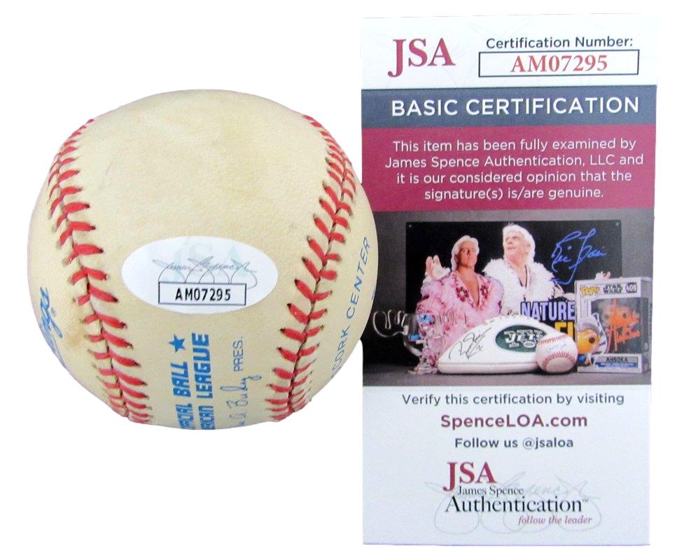 Sean Casey Autographed OAL Baseball Cleveland Indians JSA 182627