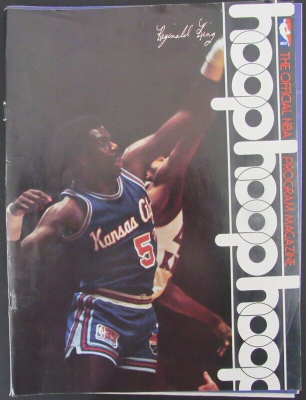 November 11, 1981 Hoop Boston Celtics vs. Kansas City Kings Larry Bird 181437