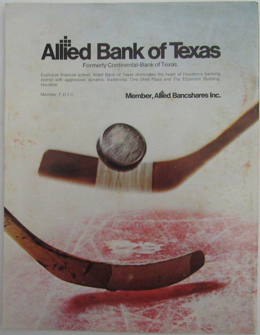 1975 Houston Aeros vs. Cleveland Crusaders WHA AVCO Cup Playoff Program 150622