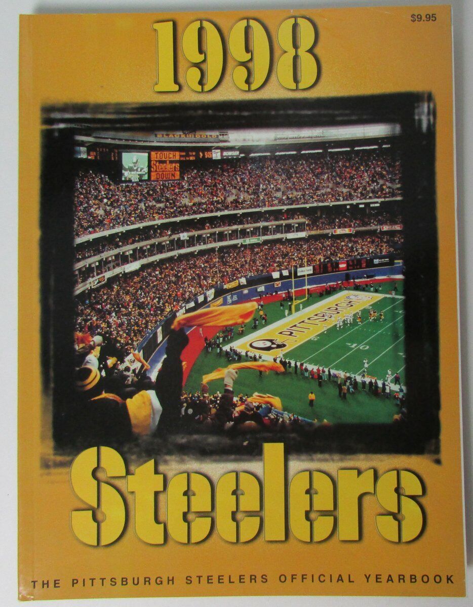 Pittsburgh Steelers NFL Official 1998 Yearbook 147758