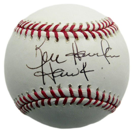 Ken Harrelson Autographed/Inscribed Rawlings OML Baseball Kansas City Royals JSA