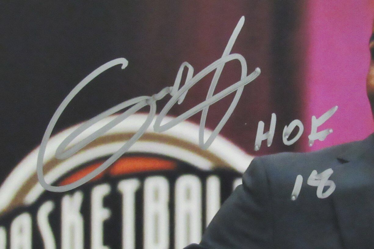 Grant Hill HOF Autographed 11x14 Photo Phoenix Suns JSA