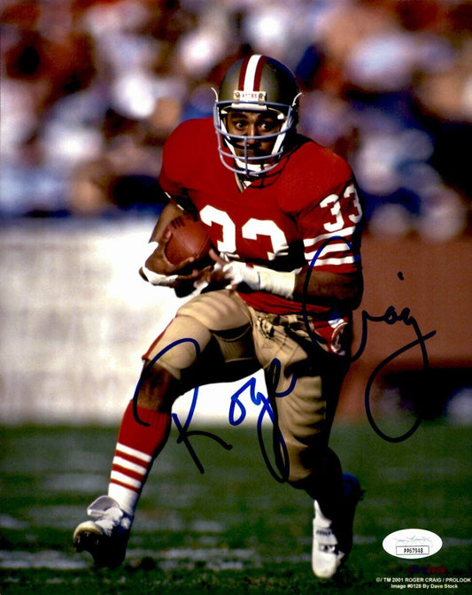 Roger Craig  San Francisco 49ers Signed/Autographed 8x10 Photo JSA 161460
