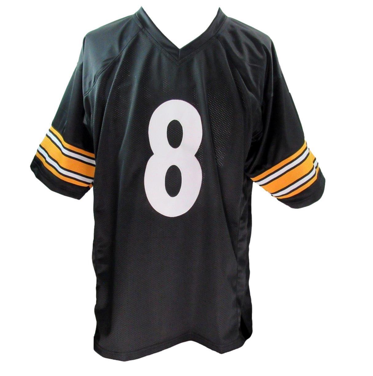 Tommy Maddox Autographed Custom Black Football Jersey Steelers JSA 179784