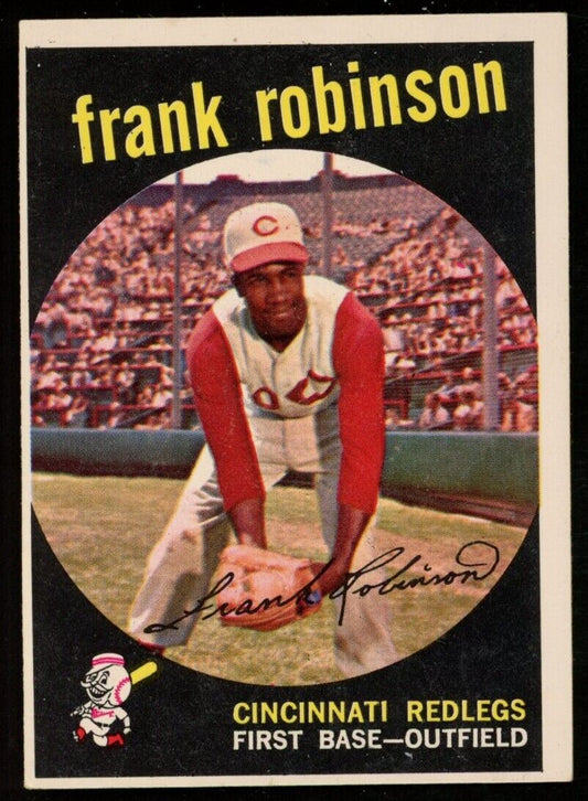 1959 Topps Baseball Frank Robinson HOF #435 Cincinnati Reds