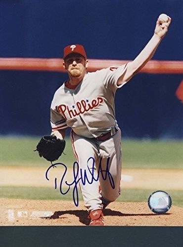 Randy Wolf Philadelphia Phillies Signed/Autographed 8x10 Photo 126094