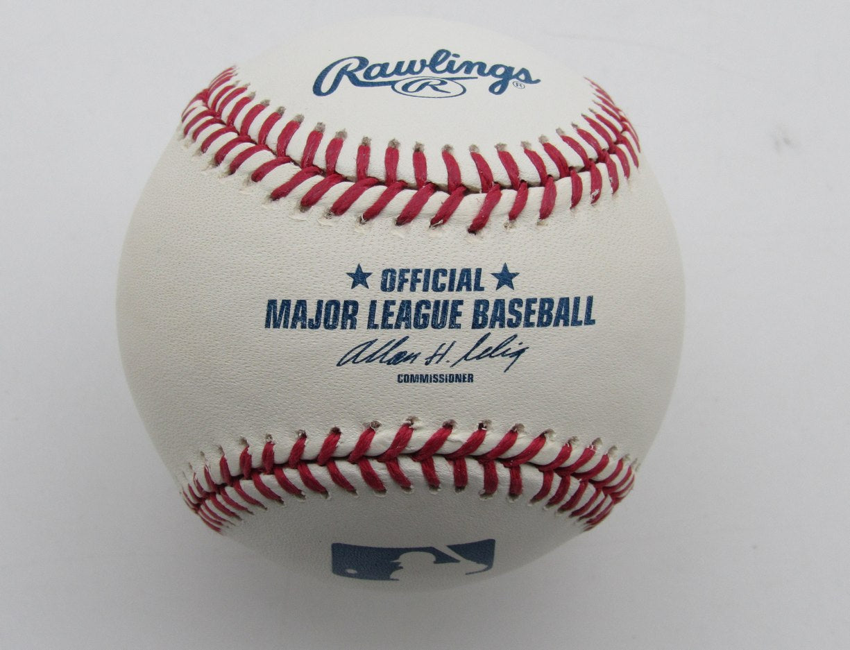 Zach McAllister Autographed OML Baseball Cleveland Indians 180076