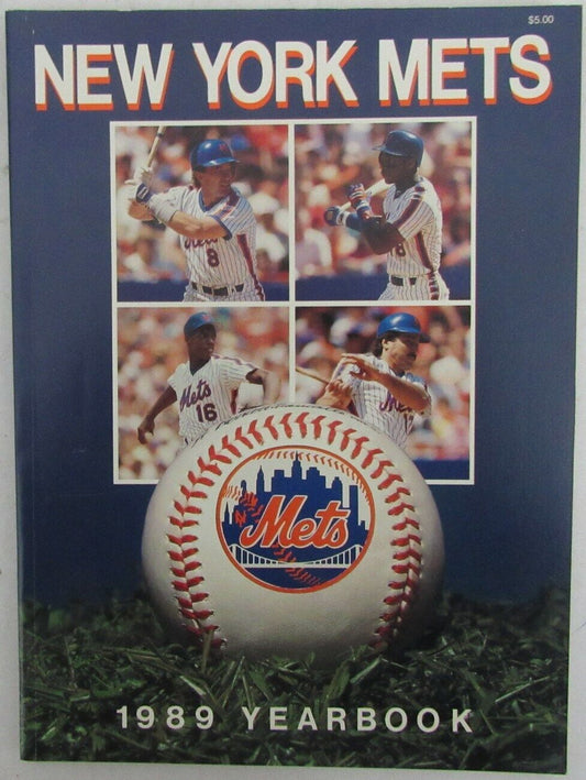 1989 New York Mets Official Year Book 148938