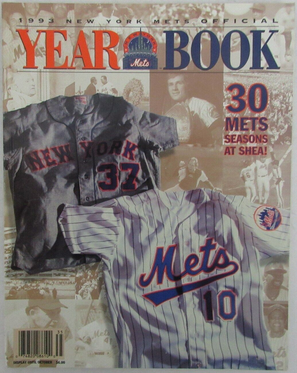 1993 New York Mets Official Year Book 148943