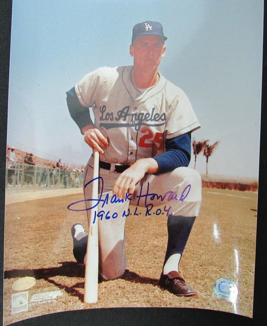 Frank Howard Los Angeles Dodgers Signed 8x10 Photo incsr. 60 NL ROY 149329