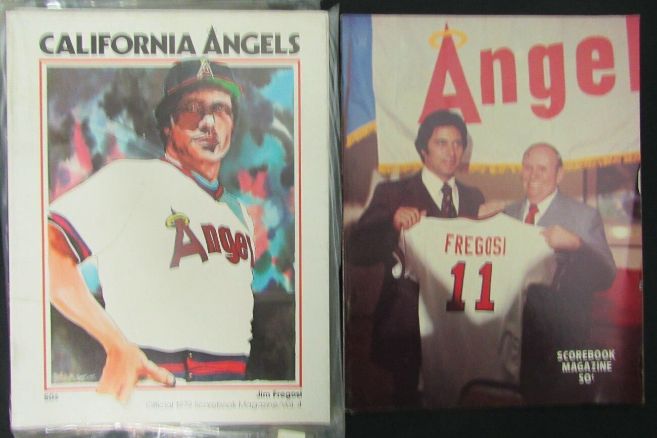 Lot of 19 California Angels 1974 to 1978 Official Game Programs 154317