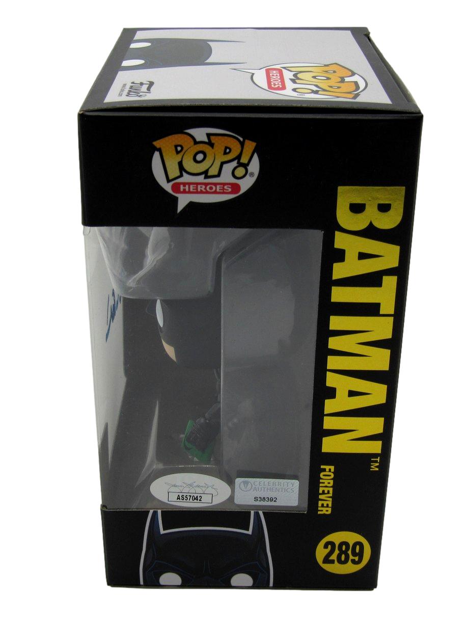 Val Kilmer Batman Autographed/Signed #289 Funko Pop  JSA 187519