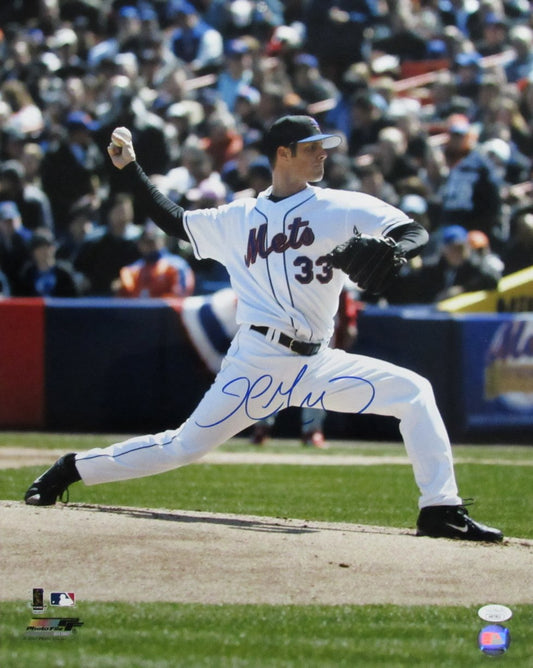 John Maine Signed/Autographed 16x20 Photo New York Mets JSA 192911