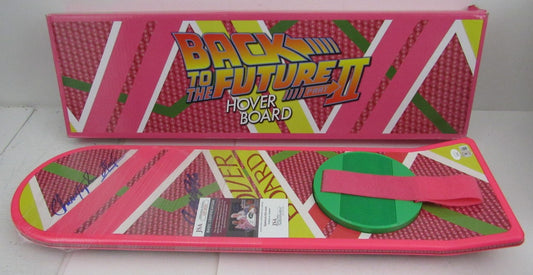 Michael J Fox/Christopher Lloyd Signed Back to the Future Hoverboard JSA BAS 771