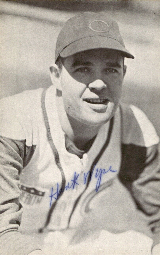 Hank Wyse Cubs d. 2000 Signed/Autographed 3x5  Photo 179350