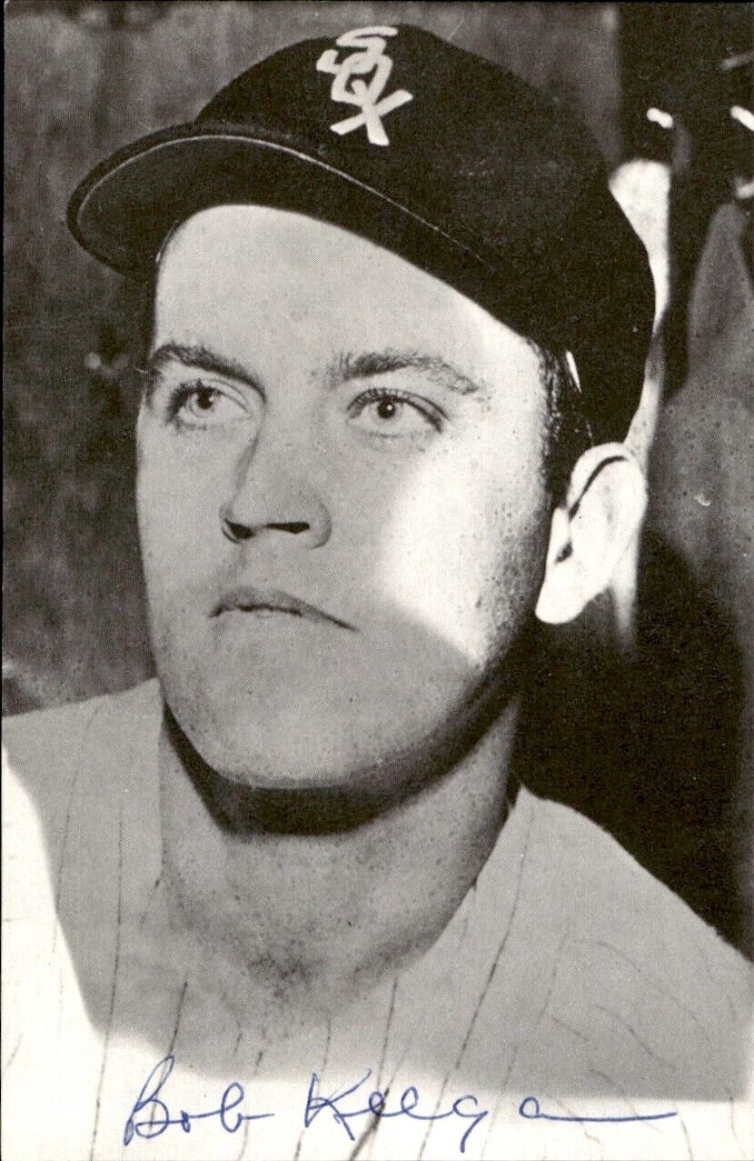 Bob Keegan Cicago White Sox d. 2001 Signed/Auto 3x5  Photo 178506