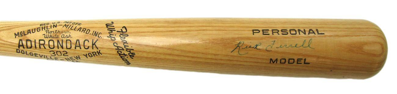 Rick Ferrell HOF Senators Signed/Autographed Adirondack Baseball Bat JSA 164920