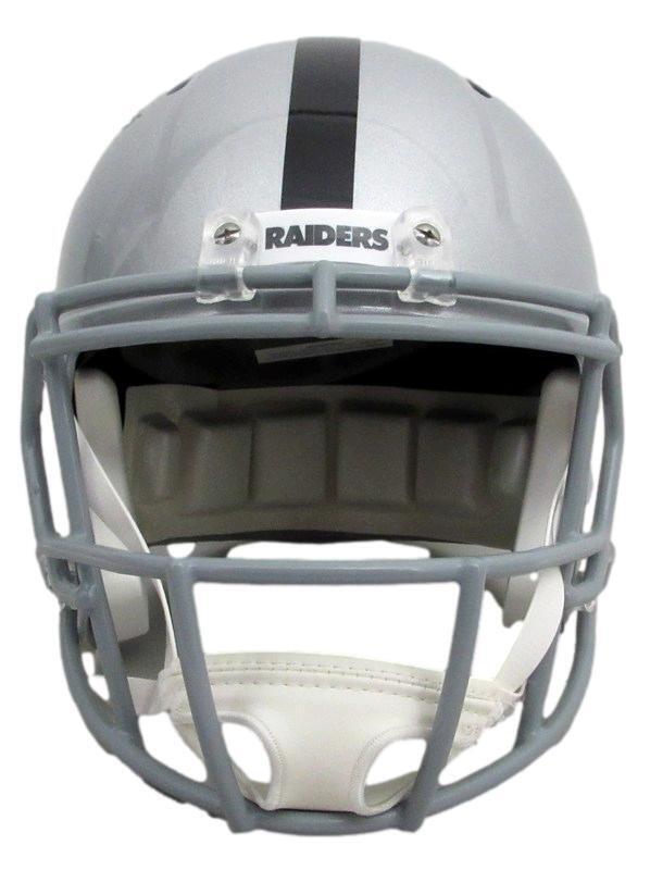 Howie Long HOF Autographed Full Size Speed Replica Helmet Raiders Beckett