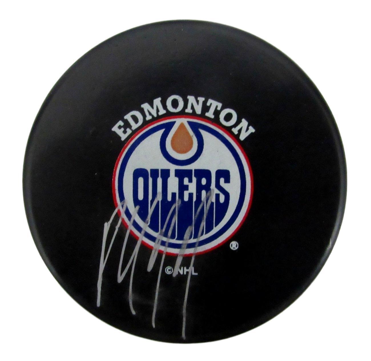 Paul Coffey Signed/Autographed Edmonton Oilers Hockey Puck PSA/DNA 147783