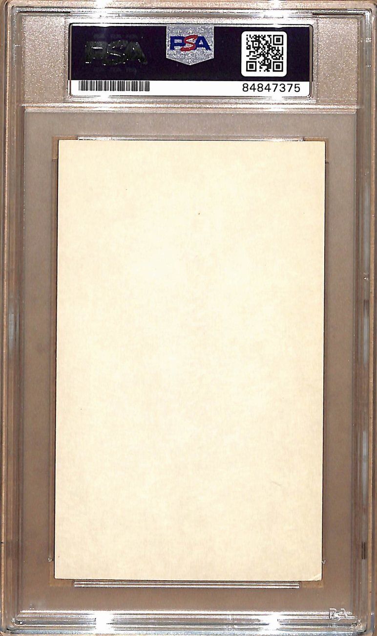 Charlie Conerly HOF Autographed 3x5 Index Card New York Giants PSA/DNA 179083
