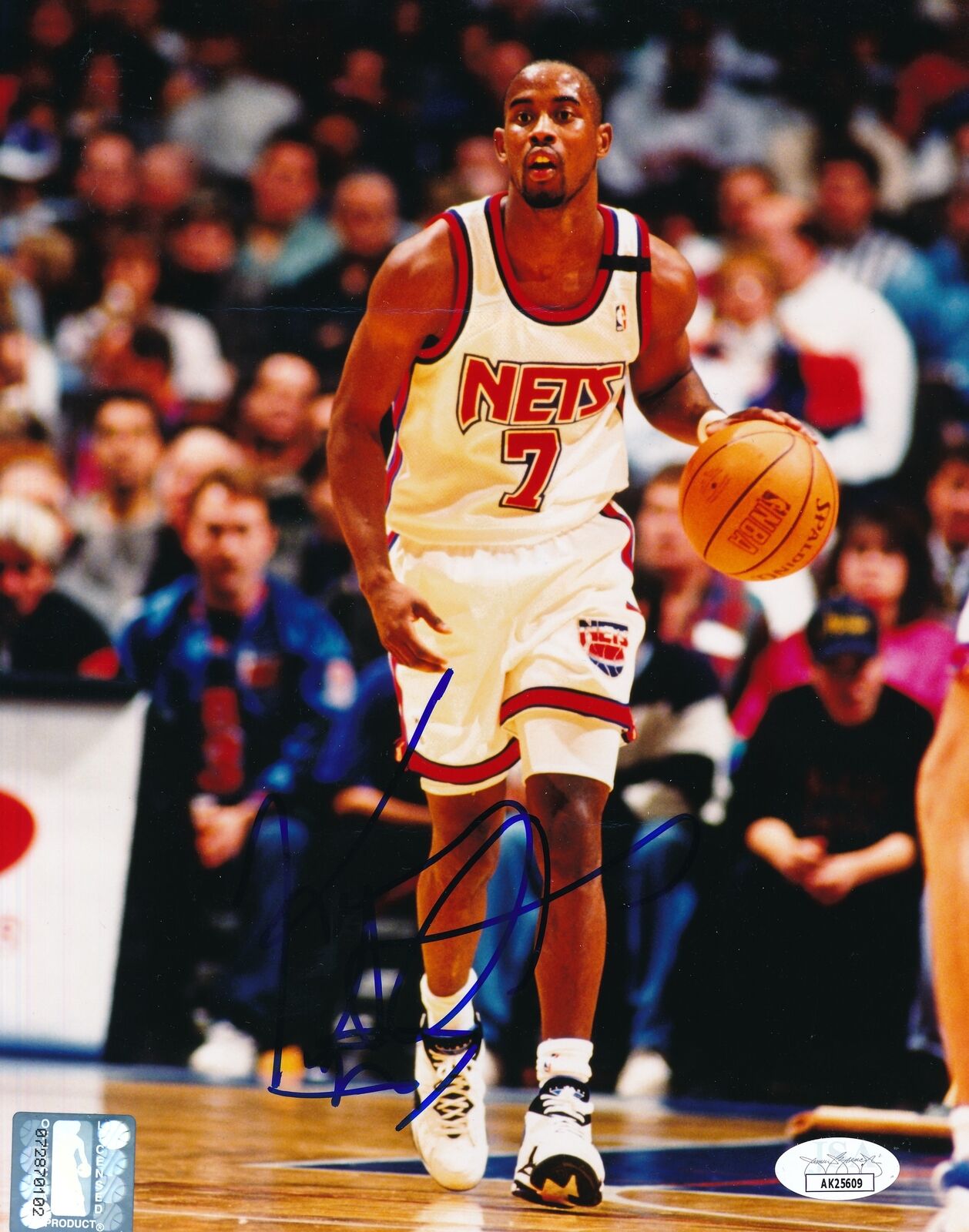 Kenny Anderson Autographed 8x10 Photo New Jersey Nets JSA 179842