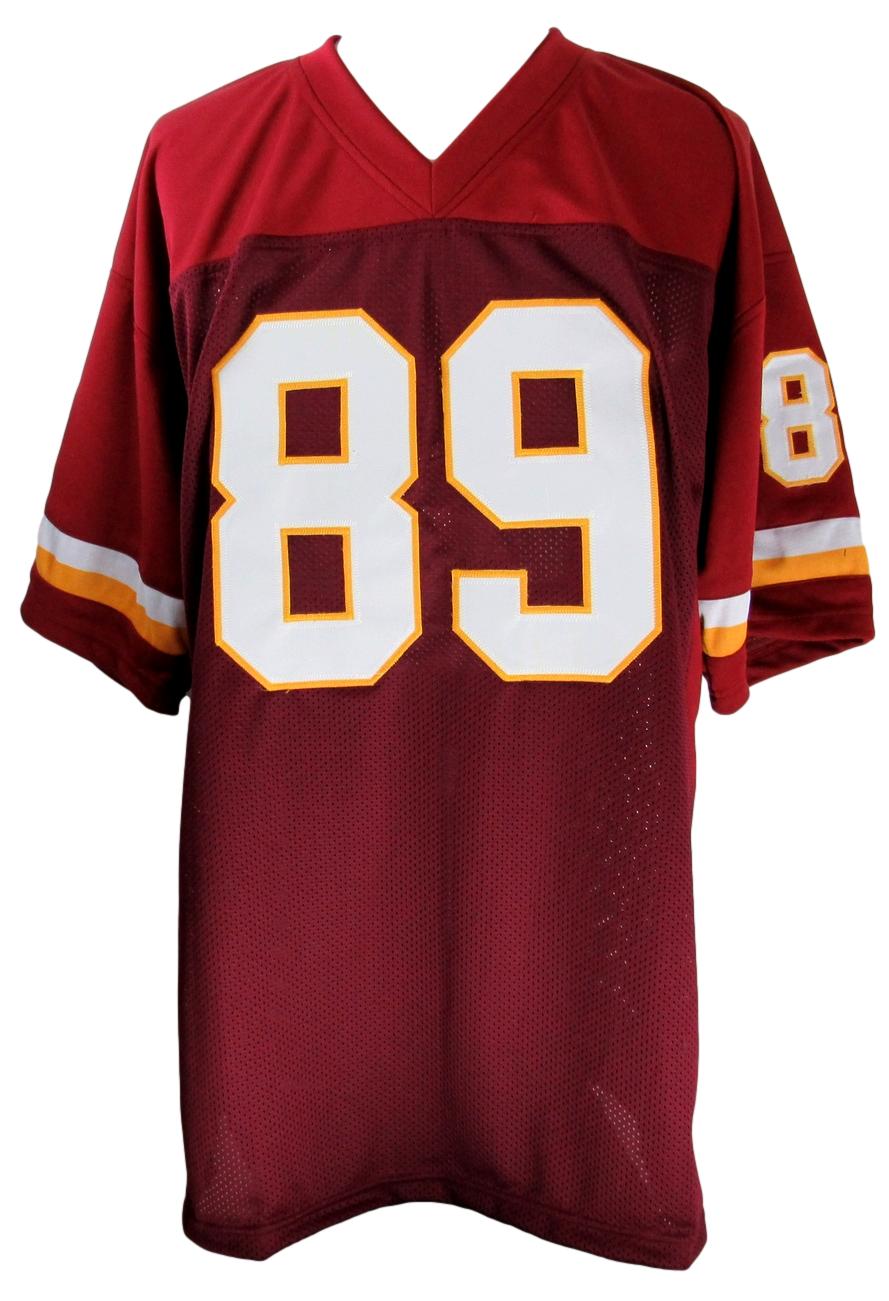 Santana Moss Signed/Autographed/Inscribed Commanders Custom Jersey JSA 157553