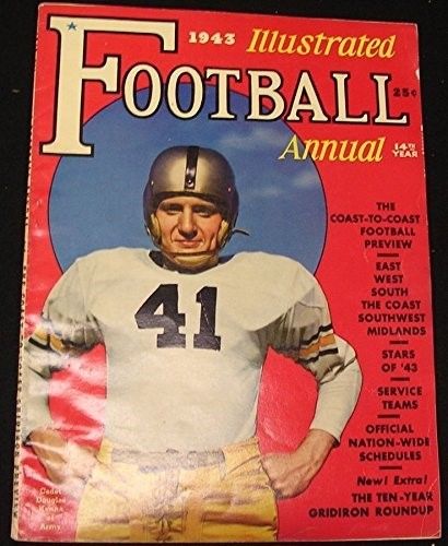 1943 Football Illustrated Douglas Kenna ARMY USMA