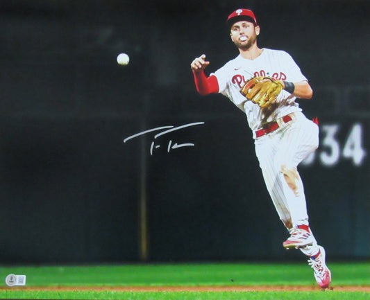 Trea Turner Signed/Auto 16x20 Photo Philadelphia Phillies Beckett 188773