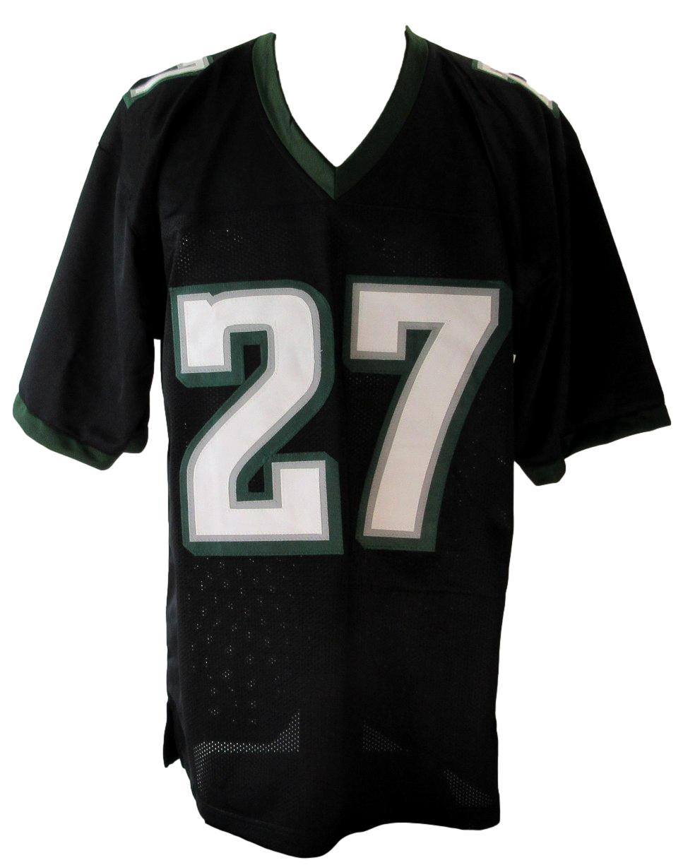 Quinyon Mitchell Black Custom Football Jersey Eagles JSA 193305