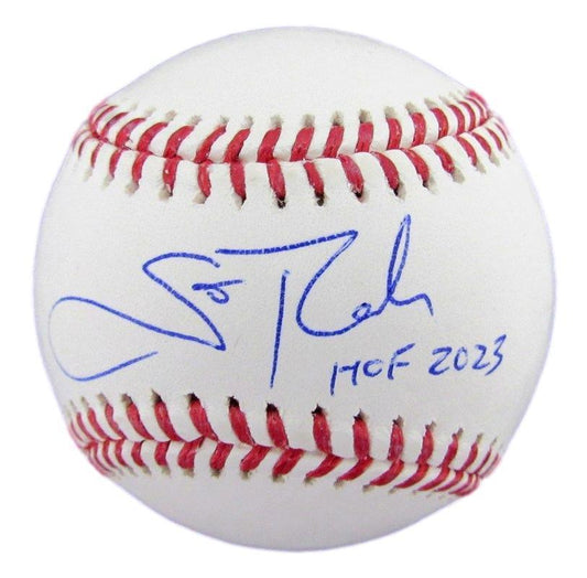 Scott Rolen HOF Autographed/Inscribed OML Baseball Phillies Beckett 182126