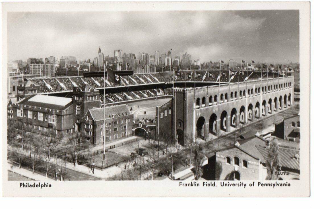 Vintage Unused Postcard of Franklin Field for University of Pennsylvania 143541