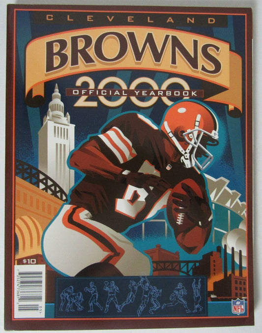 2000 Cleveland Browns NFL Football Official Team Yearbook 146173